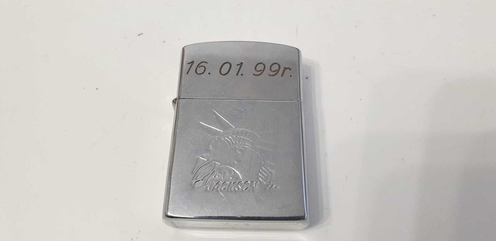 Starocie z Gdyni - Zapalniczka typu ZIPPO grawerowana