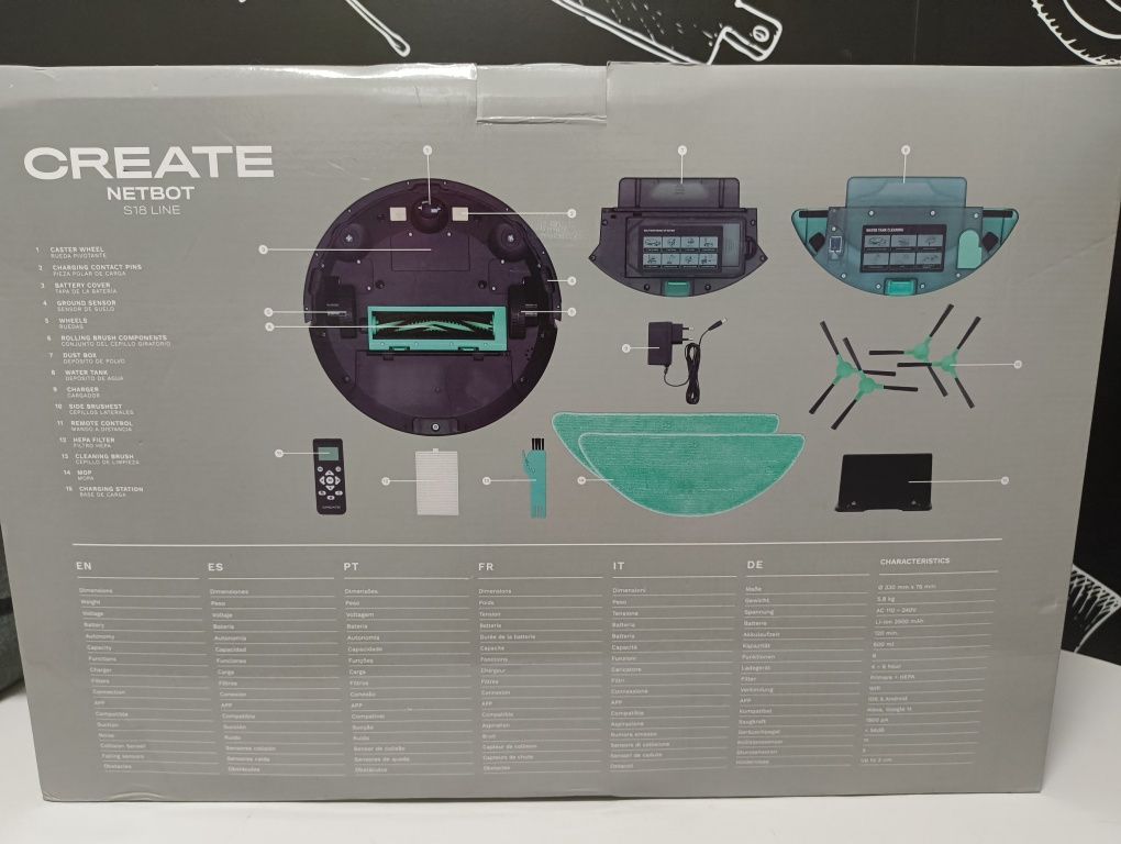 Aspirador Robot Create