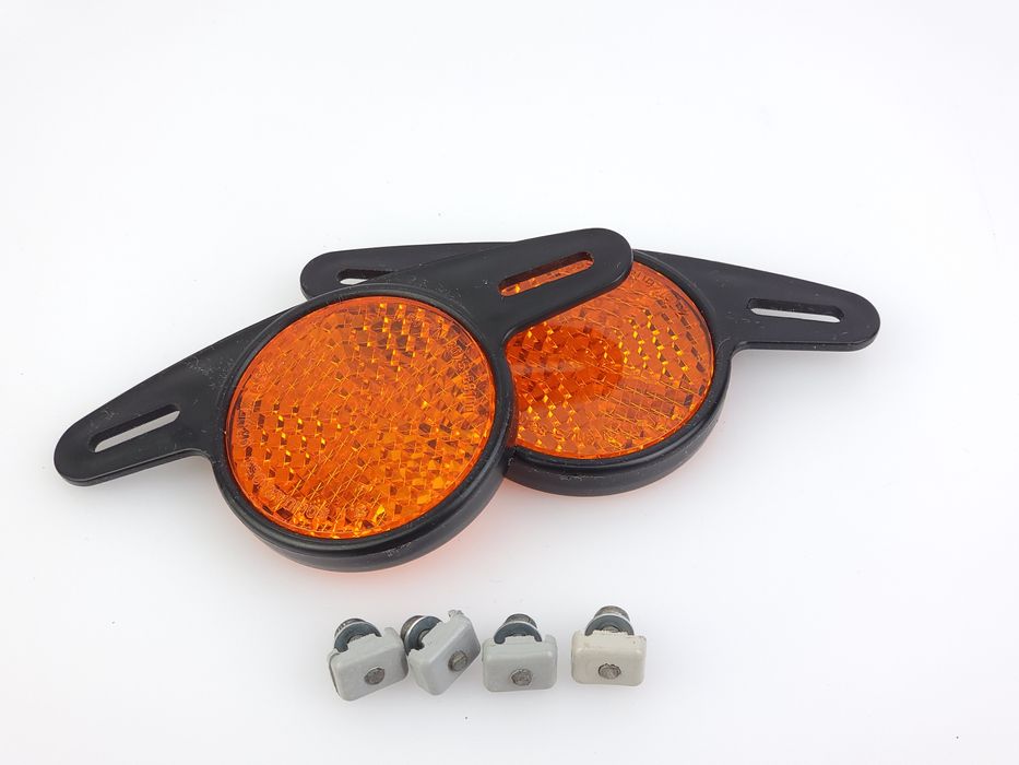 Nowe odblaski czarne koła Romet Czajka Sokół Wigry