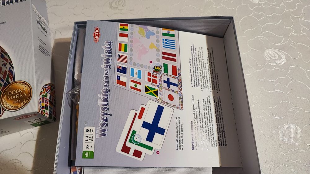 Gra planszowa wszystkie państwa swiata TACTIC