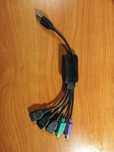 Hub USB com saídas USB e PS2