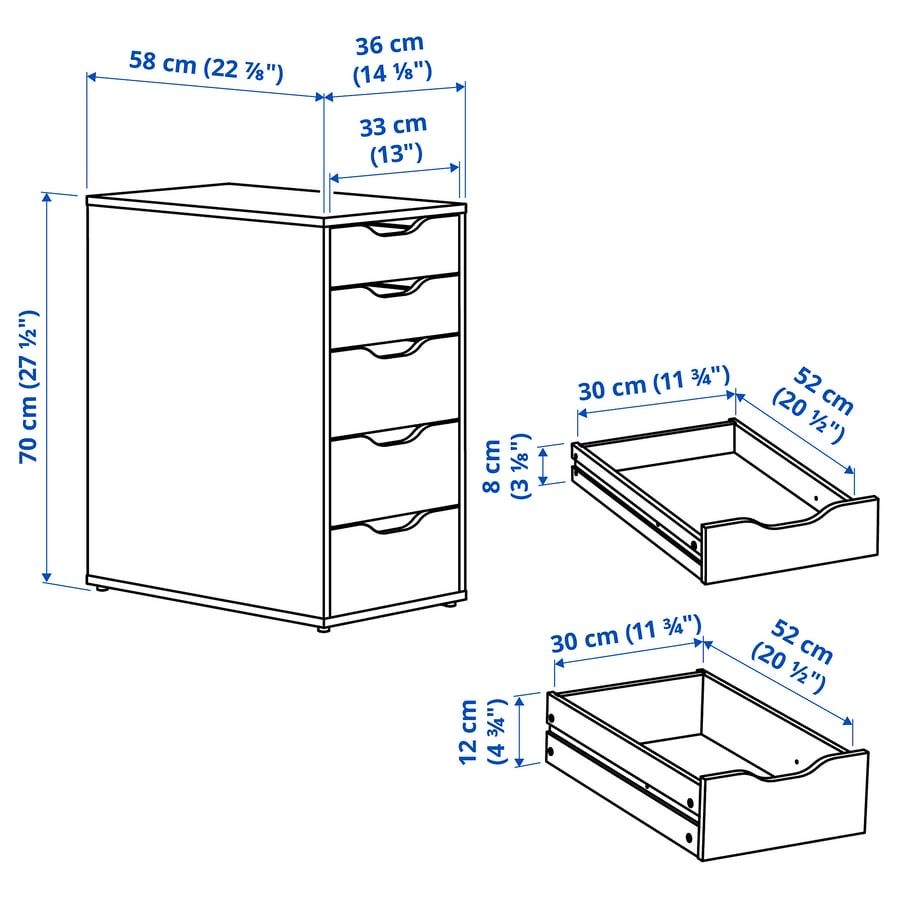 Modulo de gavetas IKEA