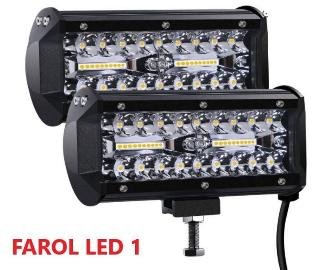 Faróis Led Carro, Moto, Trator, Camião, Off-road