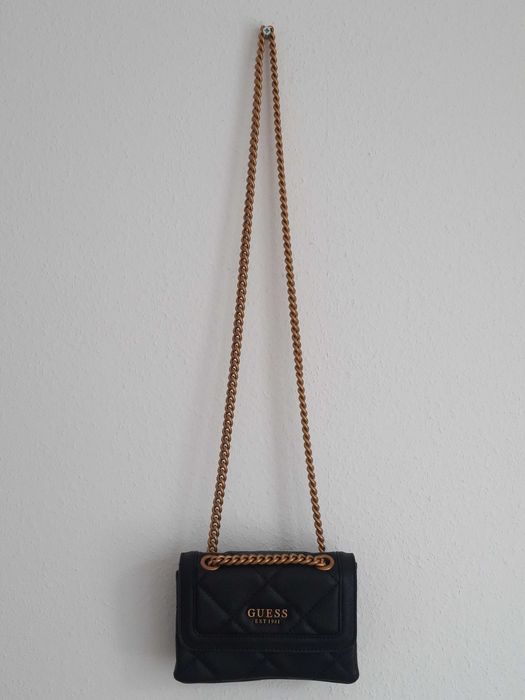 Torebka Guess Abey (QB) Mini Bags Czarna