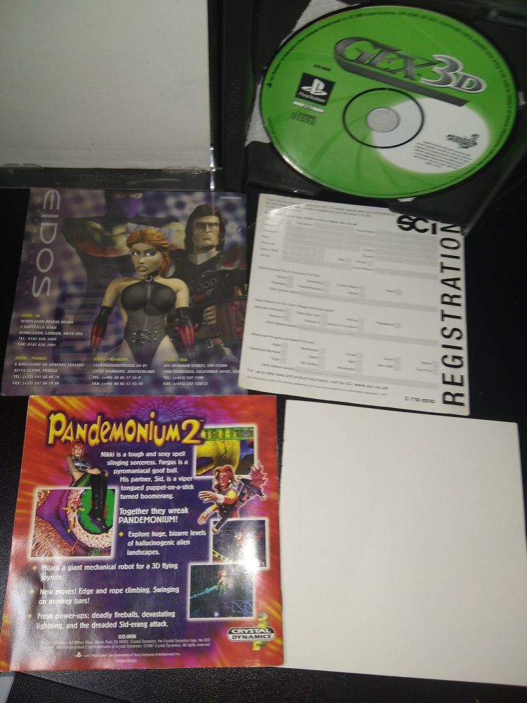 Gex 3D Enter the Gecko Psx Ps1