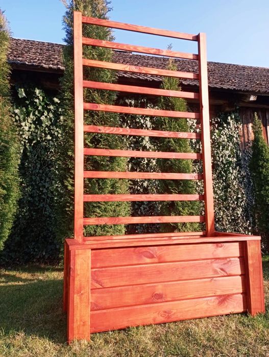 Donice drewniane doniczki pergole