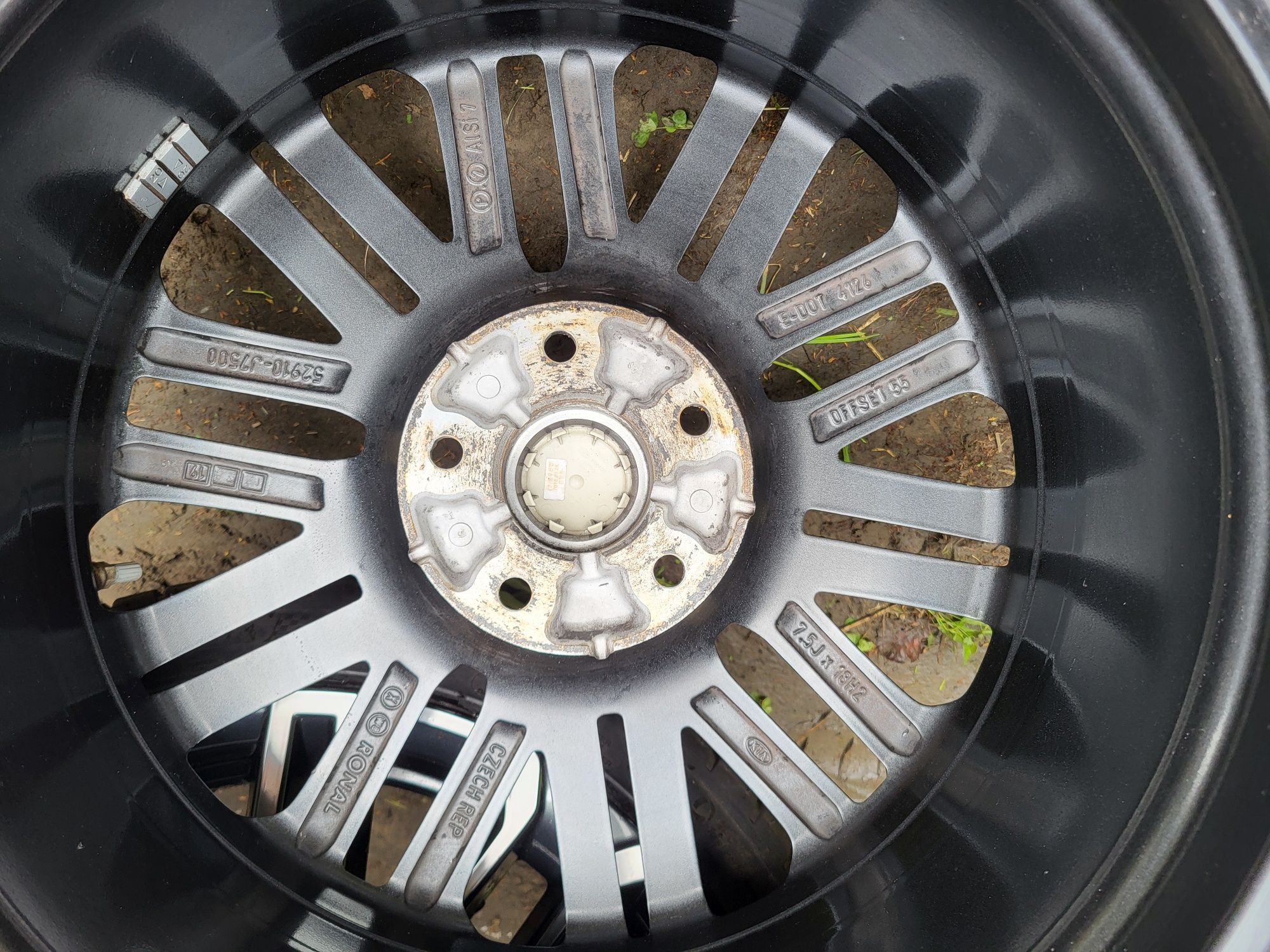Koła felgi Kia Ceed Proceed 52910-J7500 GT Michelin 235/45/18