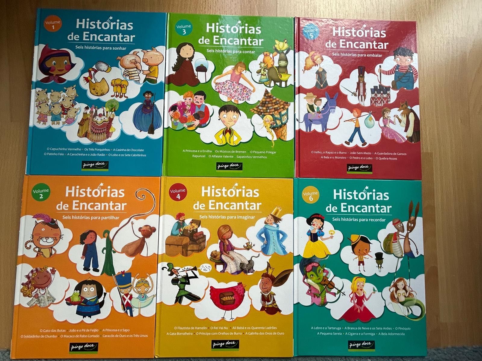 Livros Infantis da Coleção Histórias de Encantar (Pingo Doce)