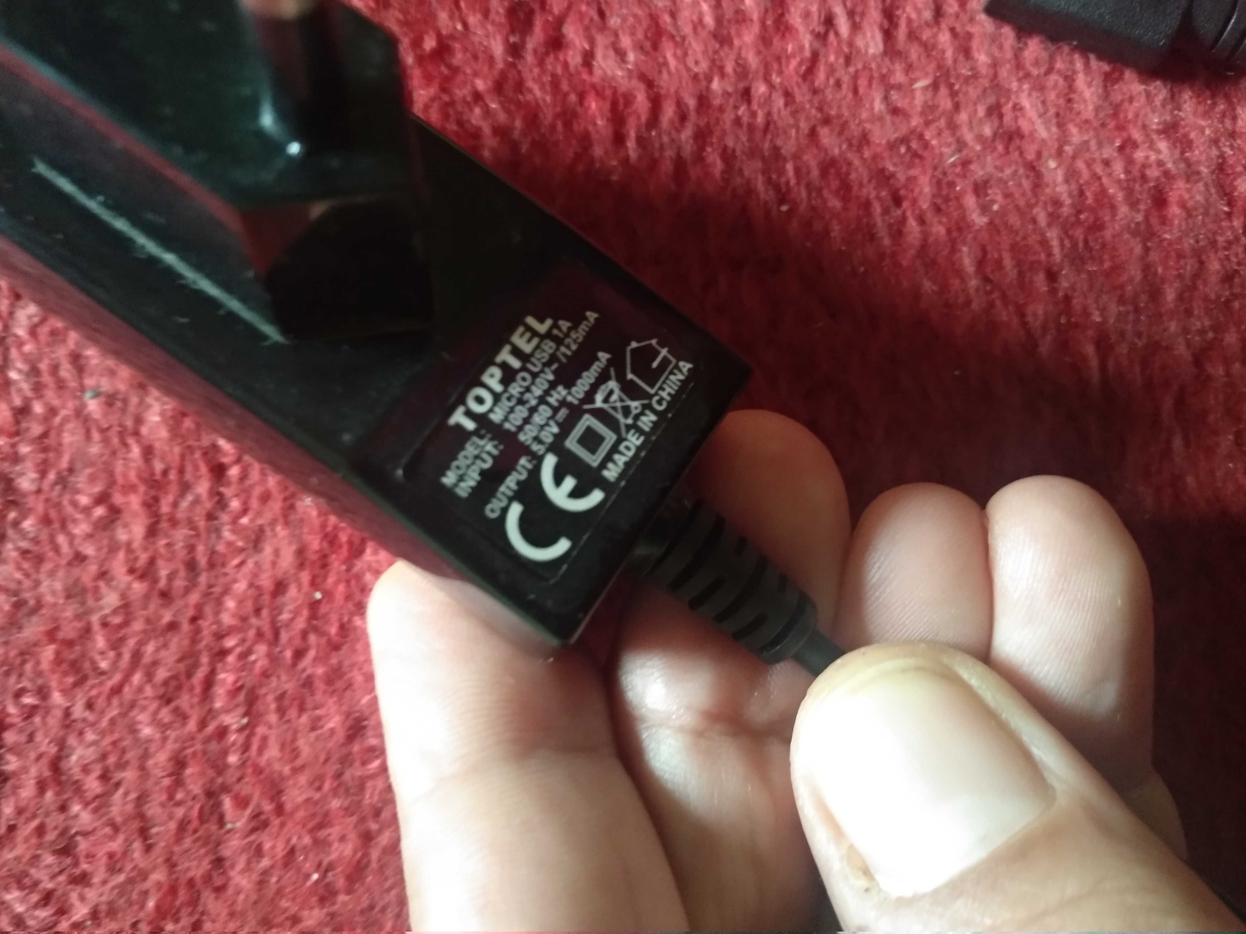 Ladowarka toptel micro usb 1A