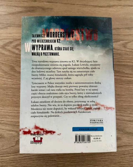 Książka "Himalaistka", Wojciech Wójcik