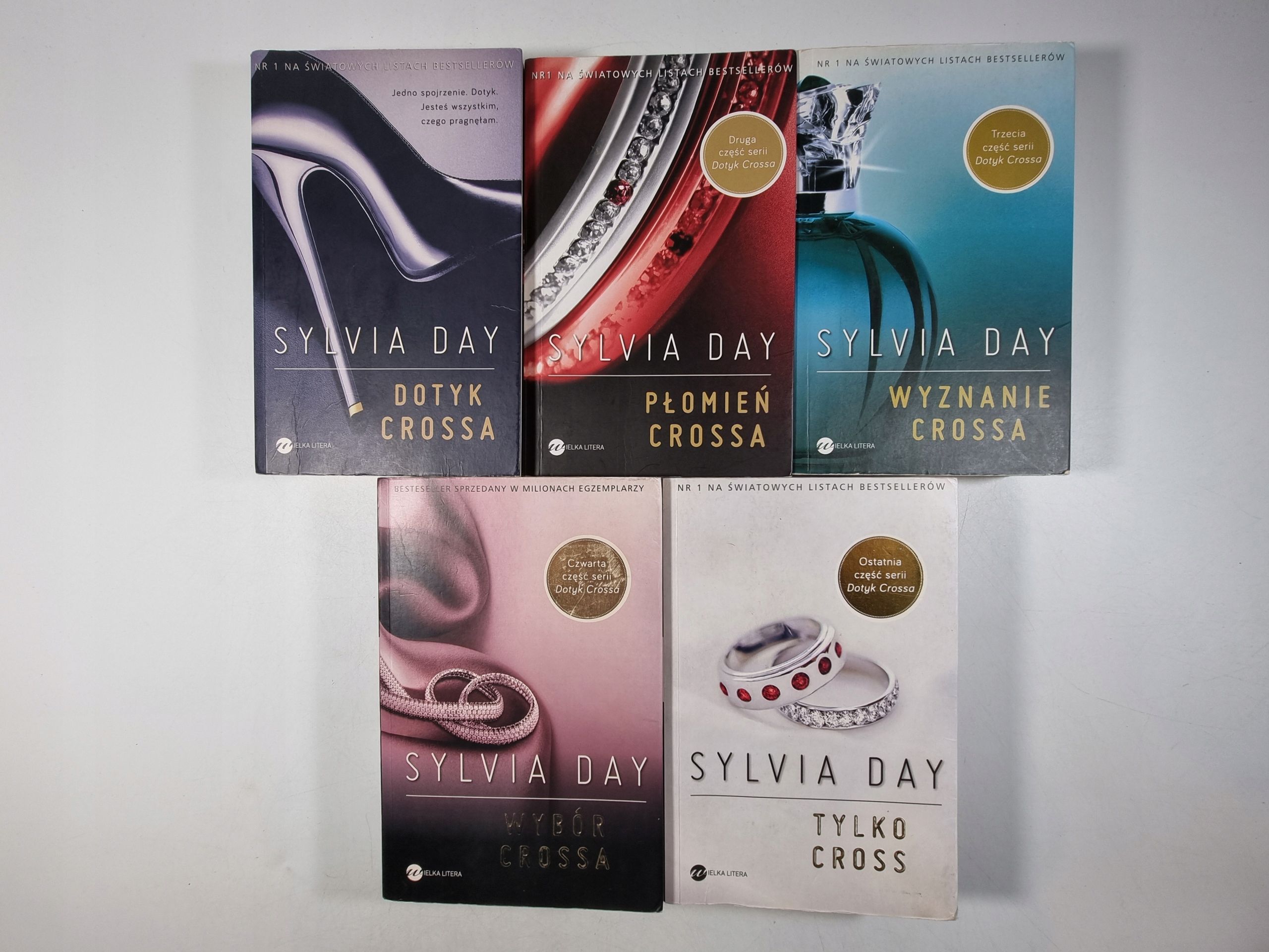 Dotyk Crossa 1-5 / Rozpalona / Sylvia Day