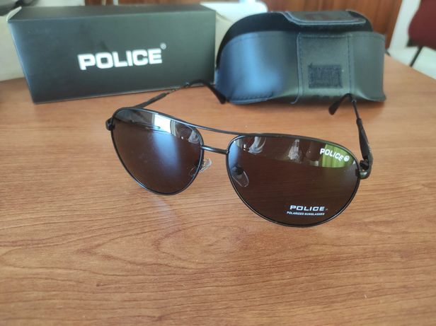 Óculos de sol aviador Police c/caixa Novos