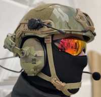 Балістичні тактичні навушники для шолома hd-16, активні військові