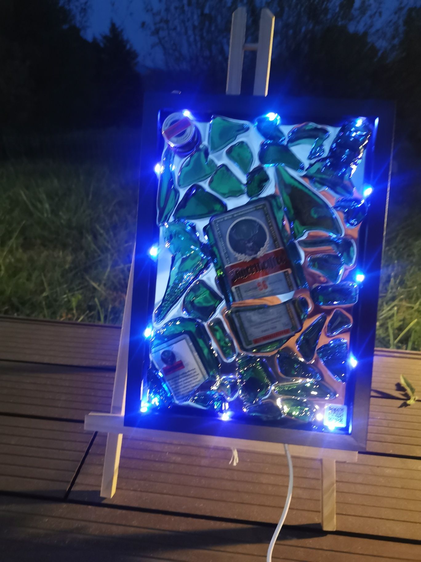 Obraz LED  "klasyczny" Jagermeister NOWOCZESNY DESIGN!