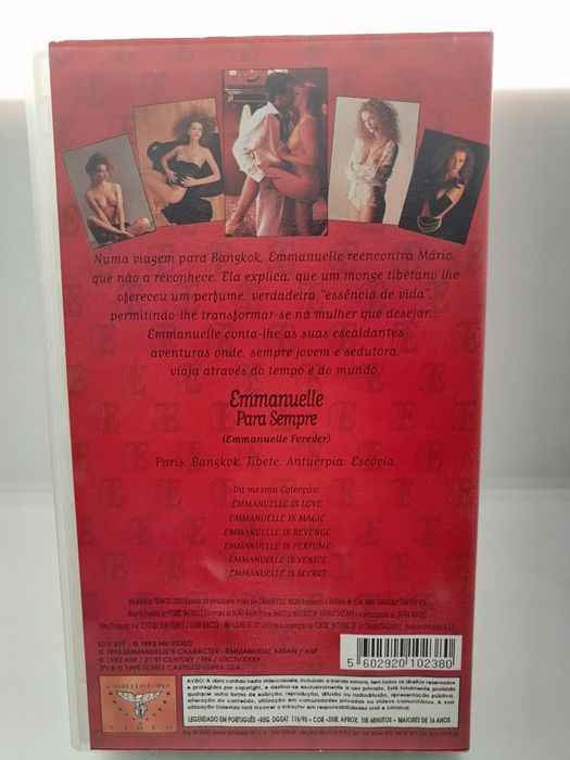 VHS filme erótico " Emanuelle para sempre" Raro