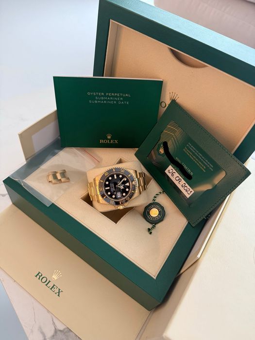 Rolex Submariner 41mm Full gold