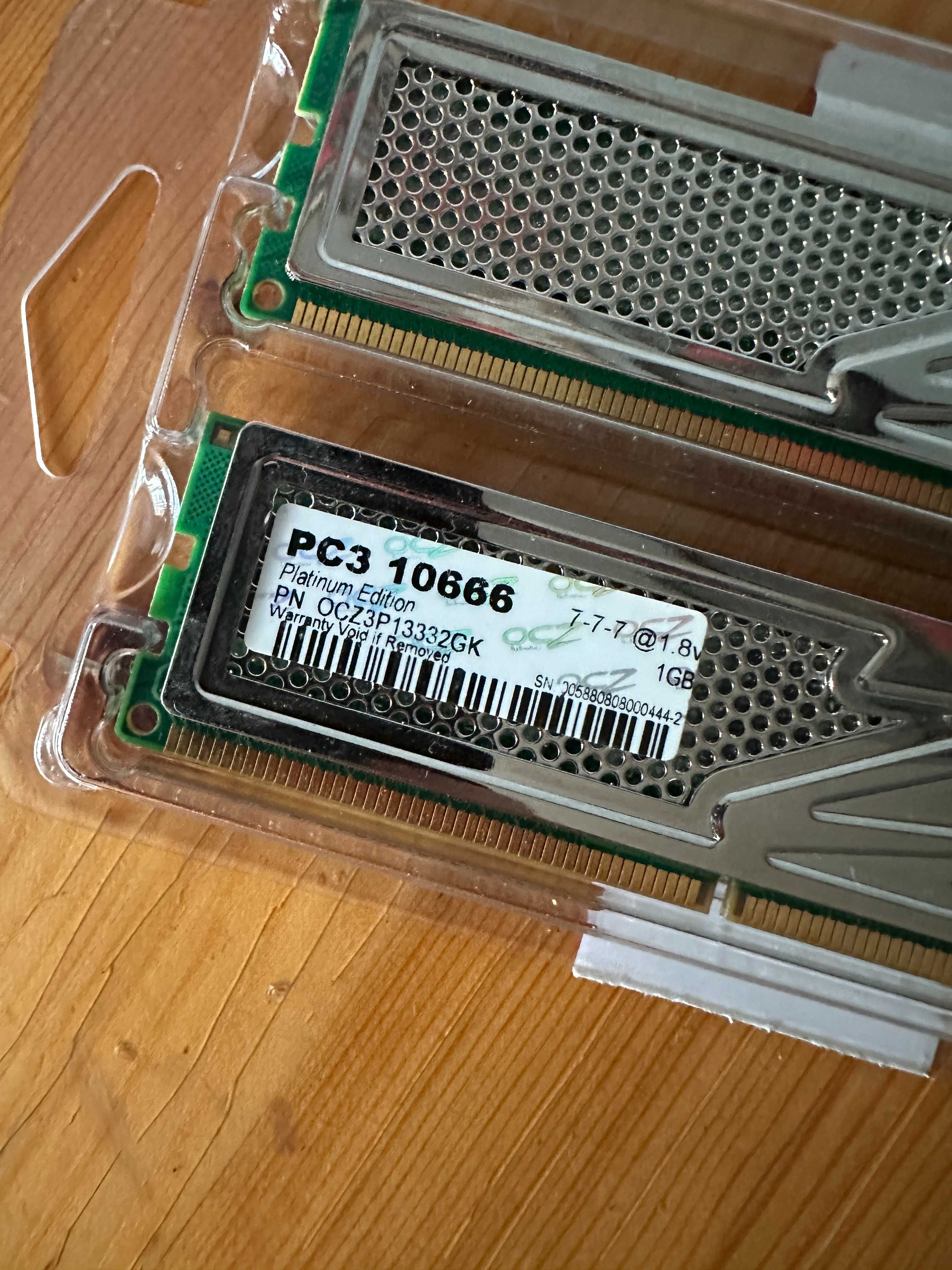 Pamięć RAM OCZ DDR3 PC3 2x1GB