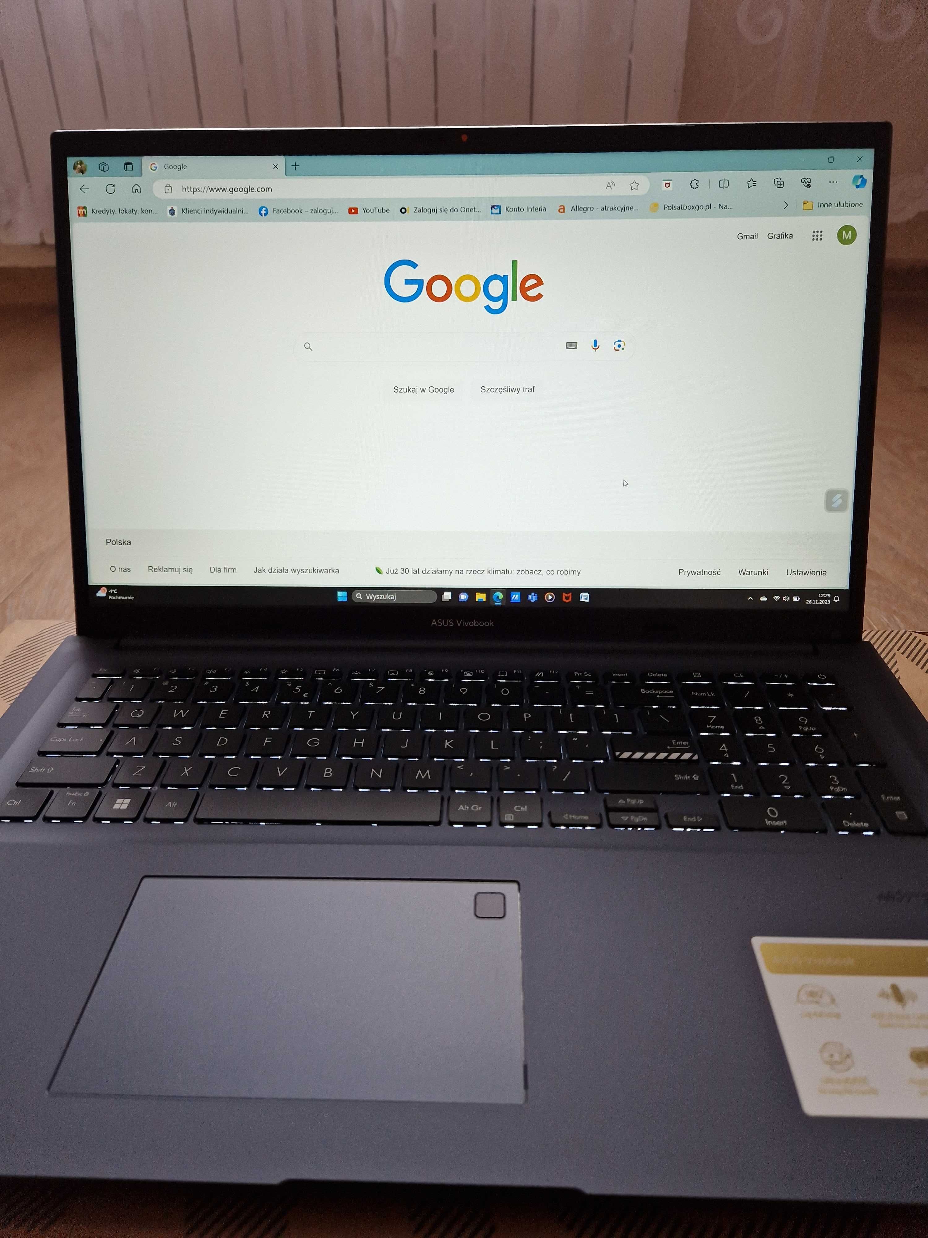 ASUS VivoBook 17 X1702ZA-AU046W 17,3" i3-1220P 8GB RAM 512GB Dysk SSD