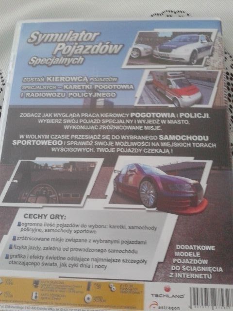 Symulator Pojazdów Specjalnych