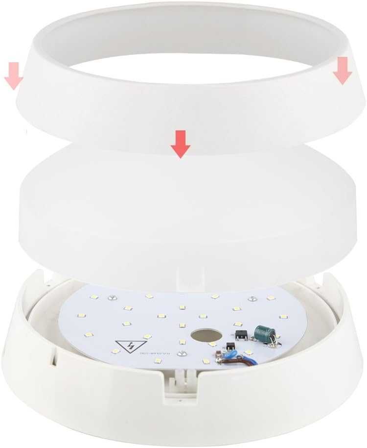 Lampa zewnętrzna LED 10 W M EGA MEGACUBE - Biała, IP54, 4000K