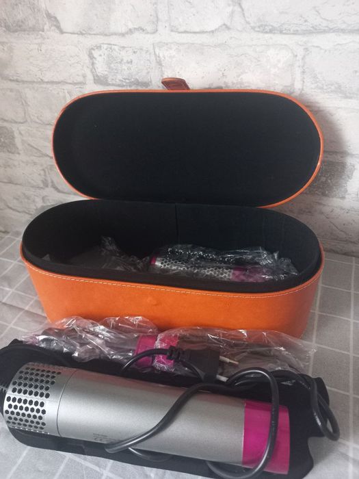 Фен стайлер 5 в 1 в подарунковій коробці HAIR BRUSH щітка з насадками