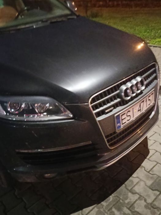 Pas przedni kompletny Audi Q7 4L Chłodnice wiatraki LZ7L Czesci okazja