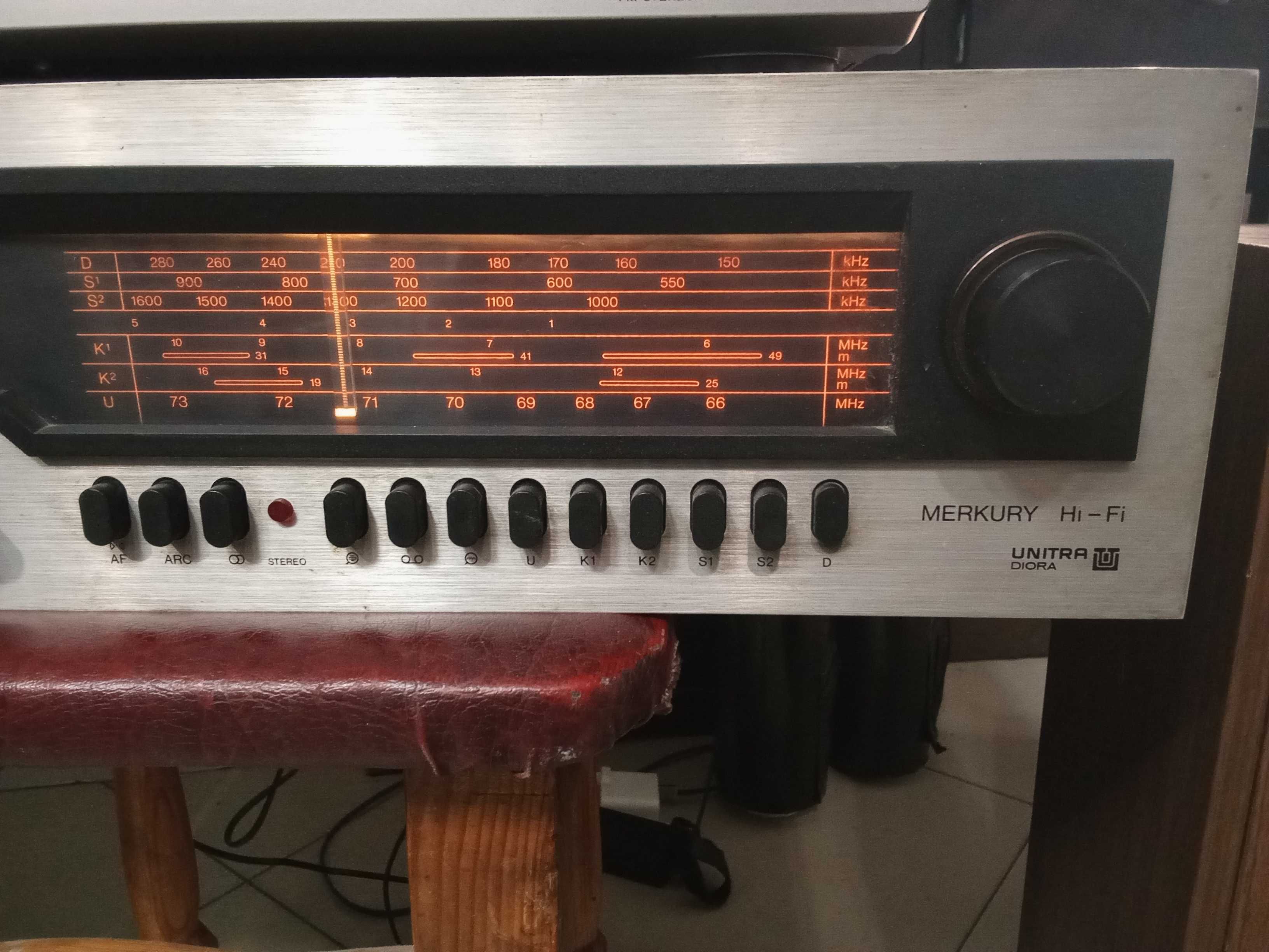 Zestaw audio merkury,sony str-de495+unitra zg30c14/ Nowy lombard