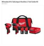 Milwaukee 3494-22 m12 Brushless 2-tool combo kit