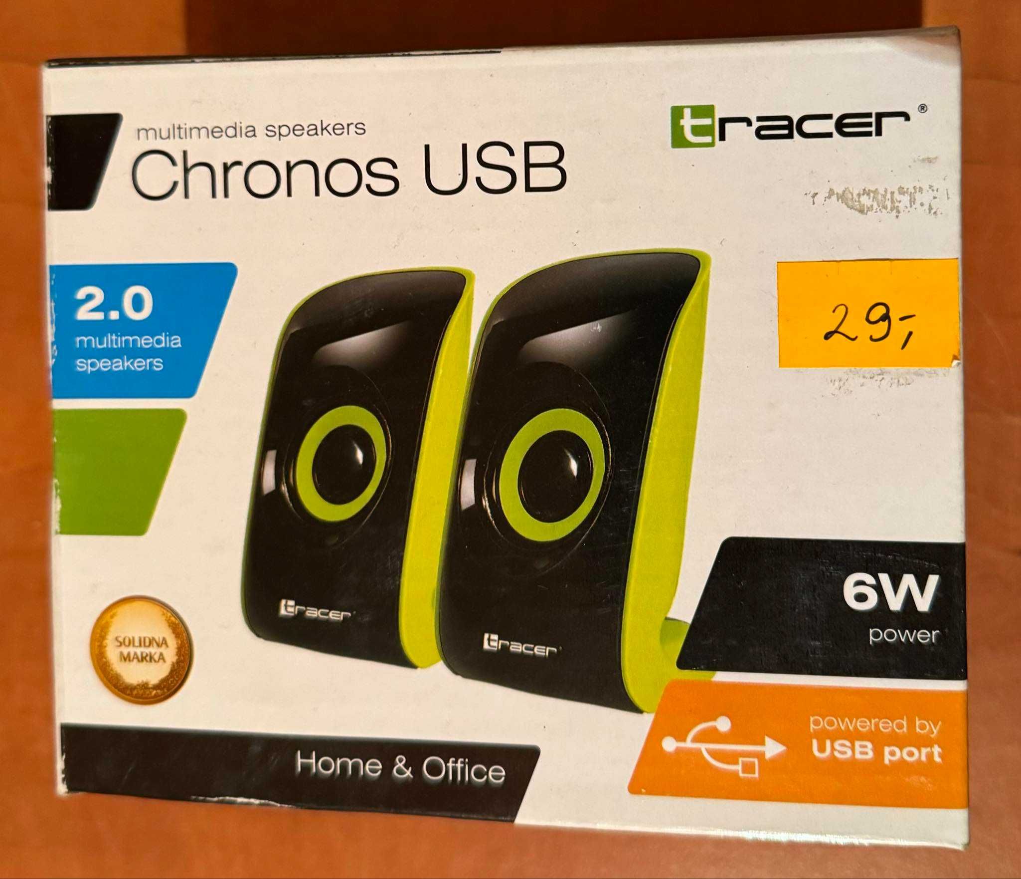 Głośniki tracer chronos USB