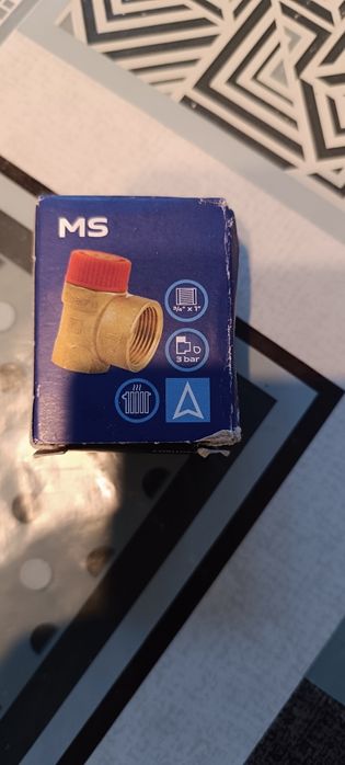 Zawór bezpieczeństwa 3/4 na 1