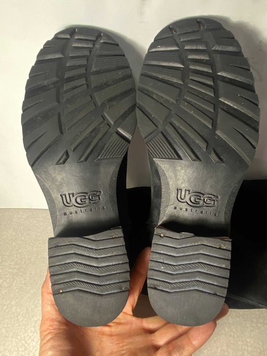 ugg сапоги женские замшевые на змейке на меху р 39 25 см оригинал