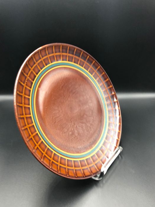 Patera/duży talerz fason Sylwia tzw. "kratka", ZPS Pruszków, PRL