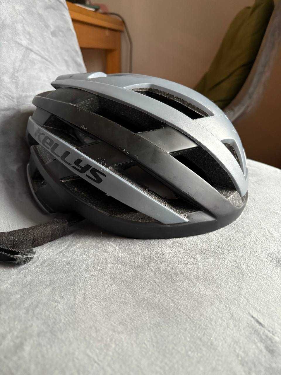Kask rowerowy Kellys Result Szary Mat S/M (55-58cm)