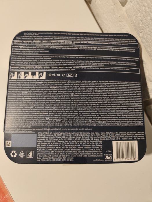 Zestaw Gillette Mach3 z wkładem i żelem