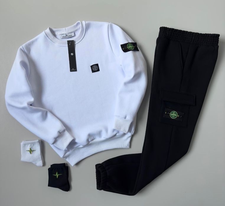 Зимовий теплий чоловічий  спортивний  костюм ,  кофта , штани, світшот