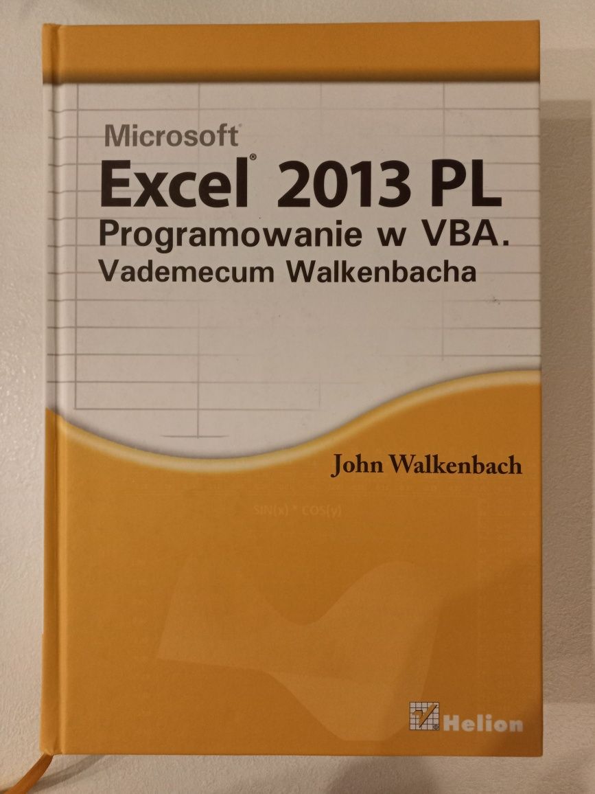 John Walkenbach Microsoft Excel 2013 PL Programowanie w VBA