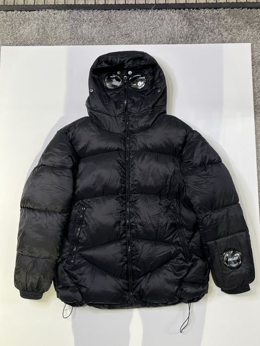 C.p company/palace down jacket куртка балаклава