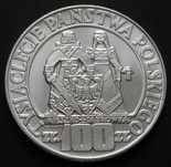 Polska 100 złotych 1966 - Mieszko i Dąbrówka - srebro