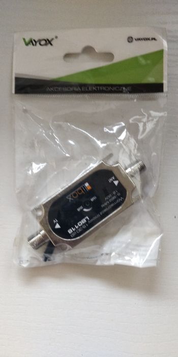 Wzmacniacz sygnału DVB-T LB0118 + spliter 2-W