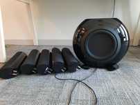 Zestaw KEF subwoofer HTB2 z głośnikami