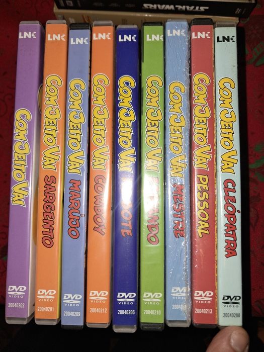 Coleção dvds "Com jeito vai"
