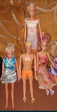 Lalka Barbie Ken 4 szt całość 50 zł.