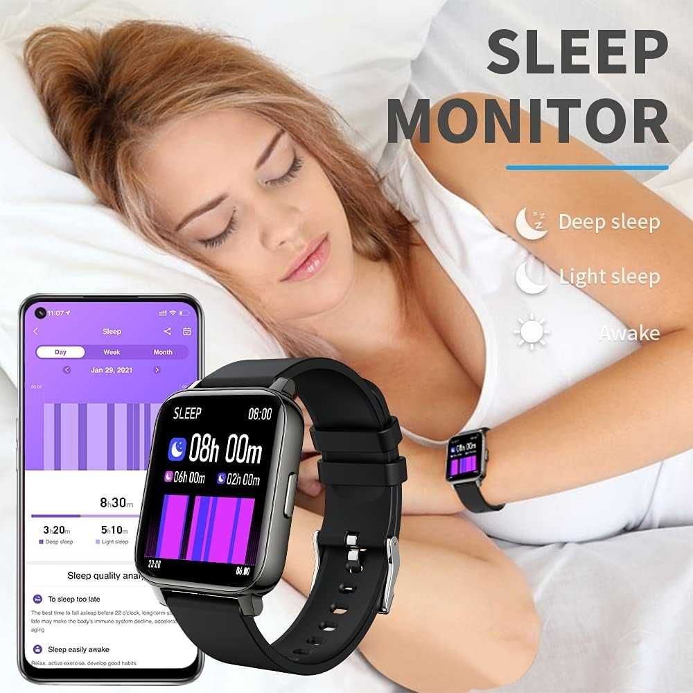 Smartwatch TS29 wodoodporny, pulsometr, krokomierz, monitor snu
