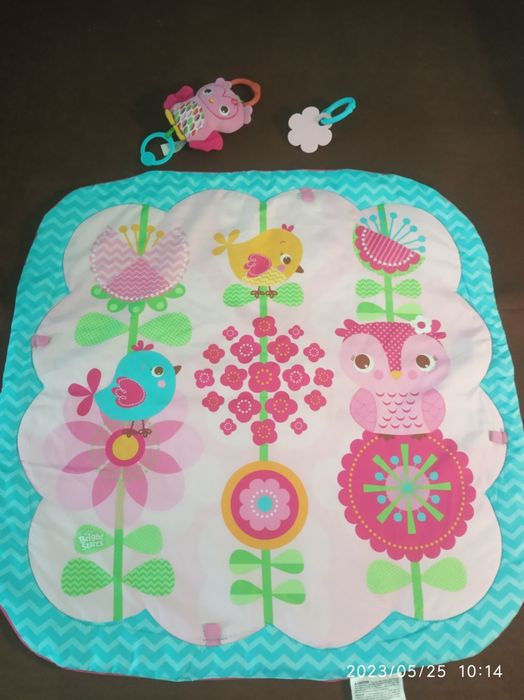 Розвиваючі килимки Bright Starts+МУЗИКАЛЬНі іграшки і брязкальця