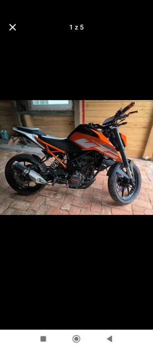KTM 125 DUAKE 2017 r Zadbany