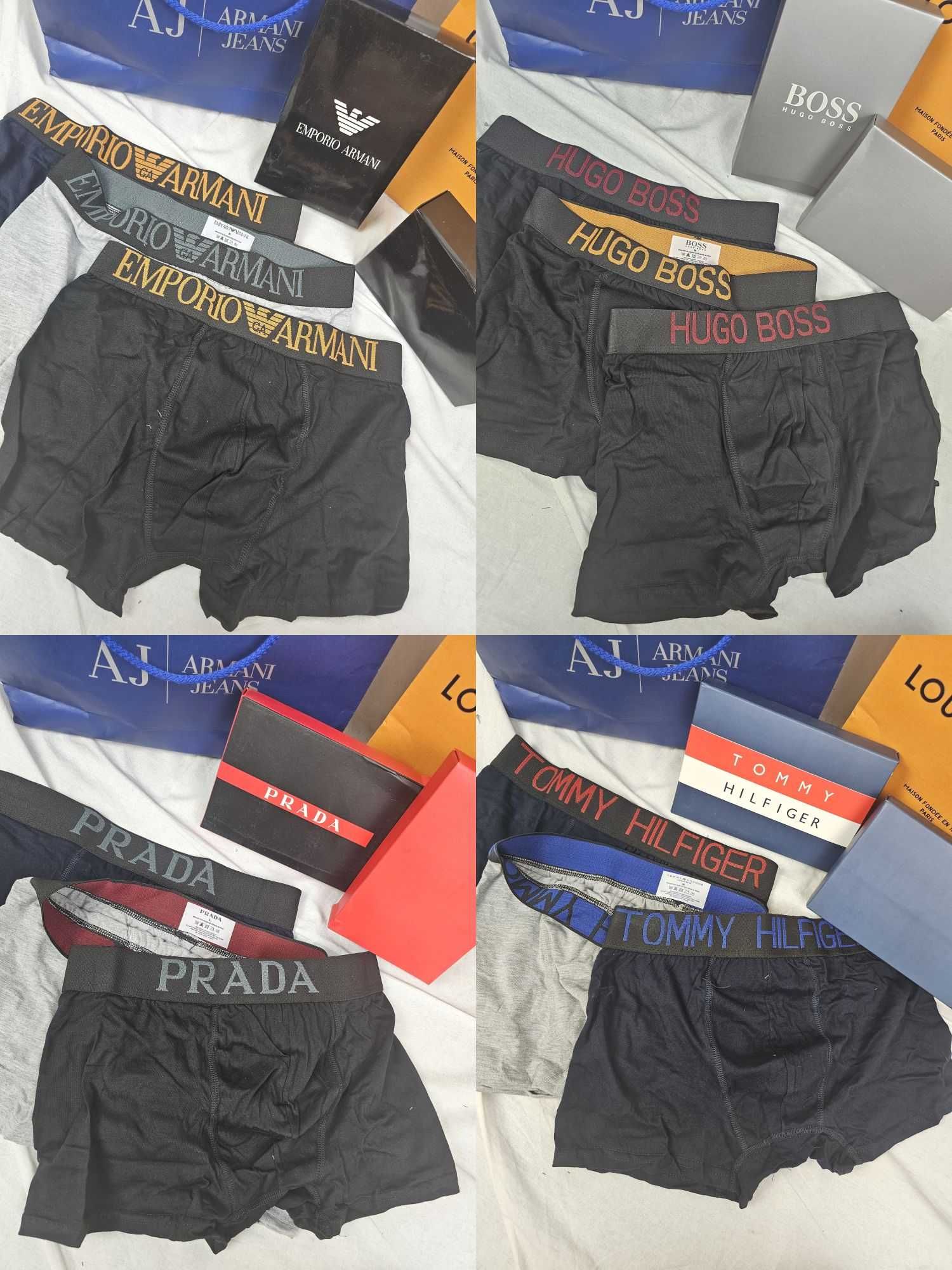 3pak bokserek Armani meskie Hugo Boss premium