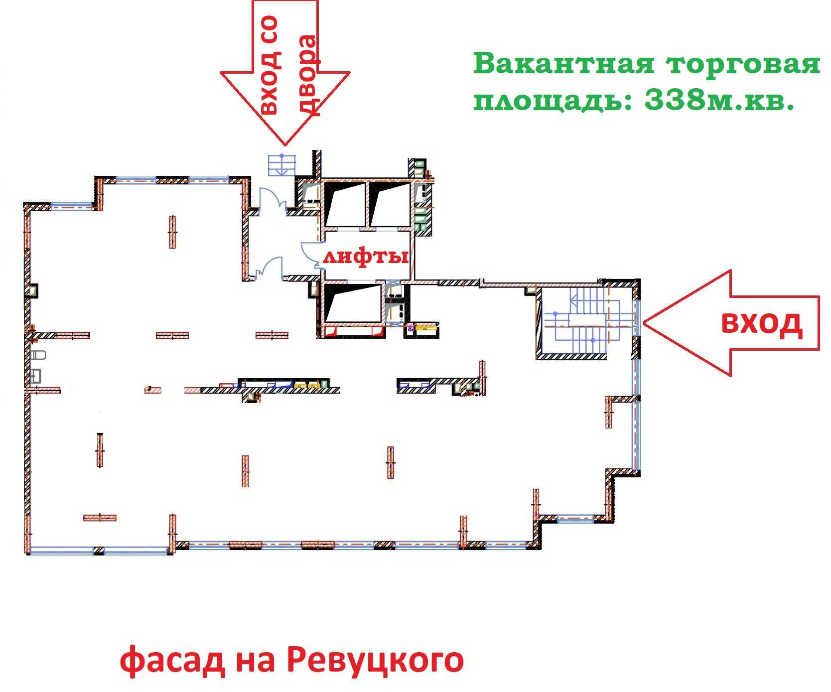 Ресторан, Спорт зал, Торговое помещение, супер фасад 338м.кв. Без%