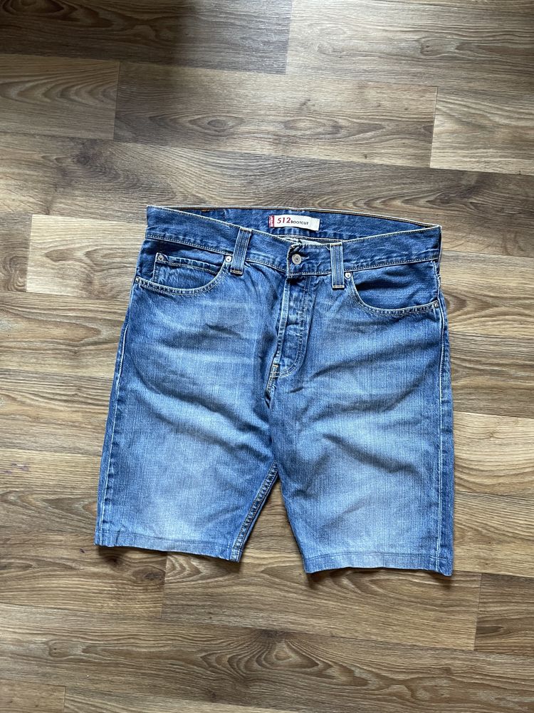 Шорти Levis джинсові голубі шорты левайс 36