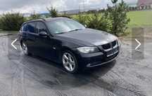 Bmw e91 czarne szyby m47 automat