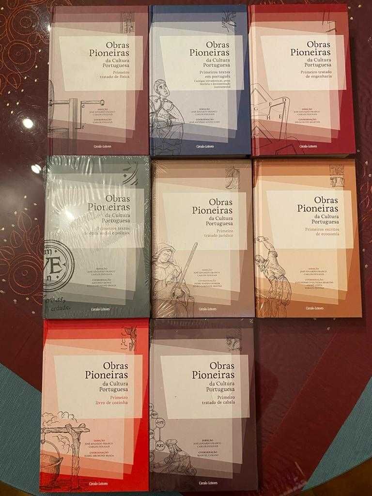 Obras pioneiras da Cultura Portuguesa - 8 volumes
